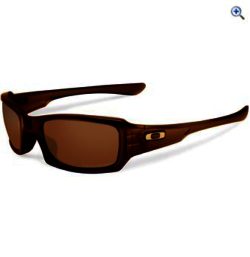 Oakley Fives Squared Sunglasses (Polished Root Beer/Dark Bronze) - Colour: Rootbeer